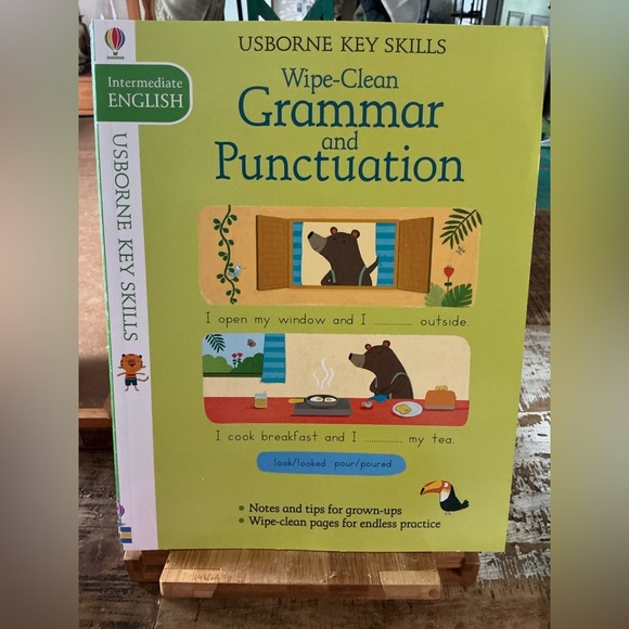 USBORNE 4 Intermediate Key Skills Write on, wipe off books, Brand New! - Picture 5 of 11